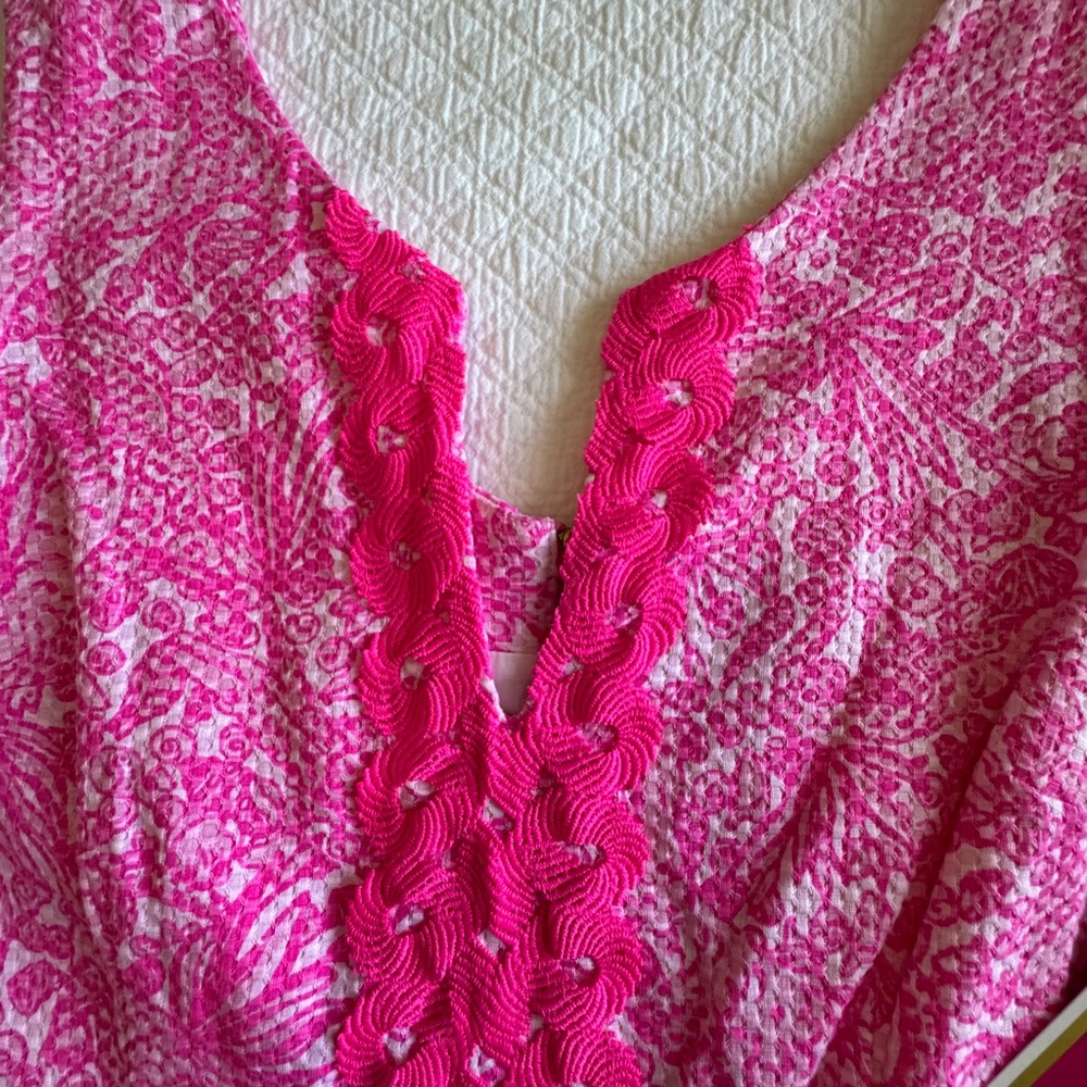 Lily Pulitzer for Target See Ya Later shift dress, new with tags, size 16 - Picture 7 of 10